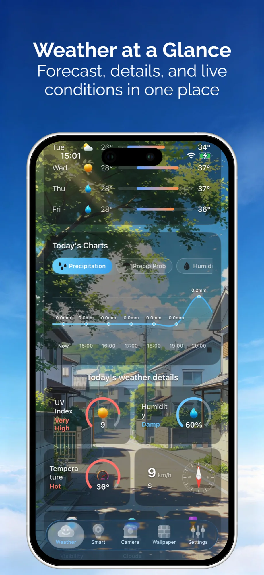 WeatherMind screenshot 2