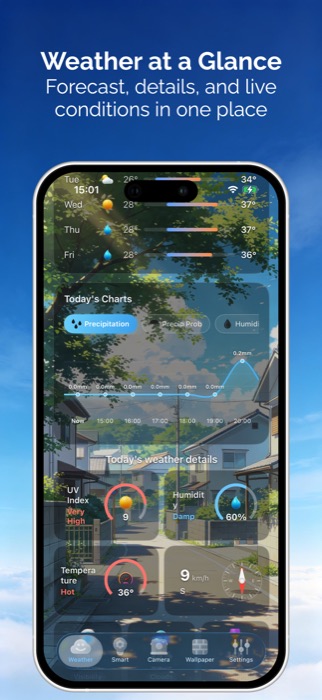 WeatherMind AI assistant preview